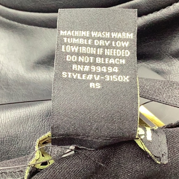 Like An Angel Faux-Leather Bodysuits Plus - Picture 8 of 12